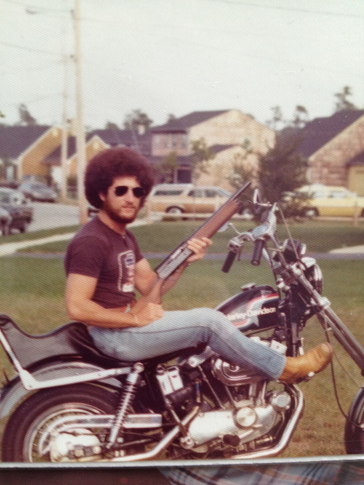 An undercover cop in the 1970's.