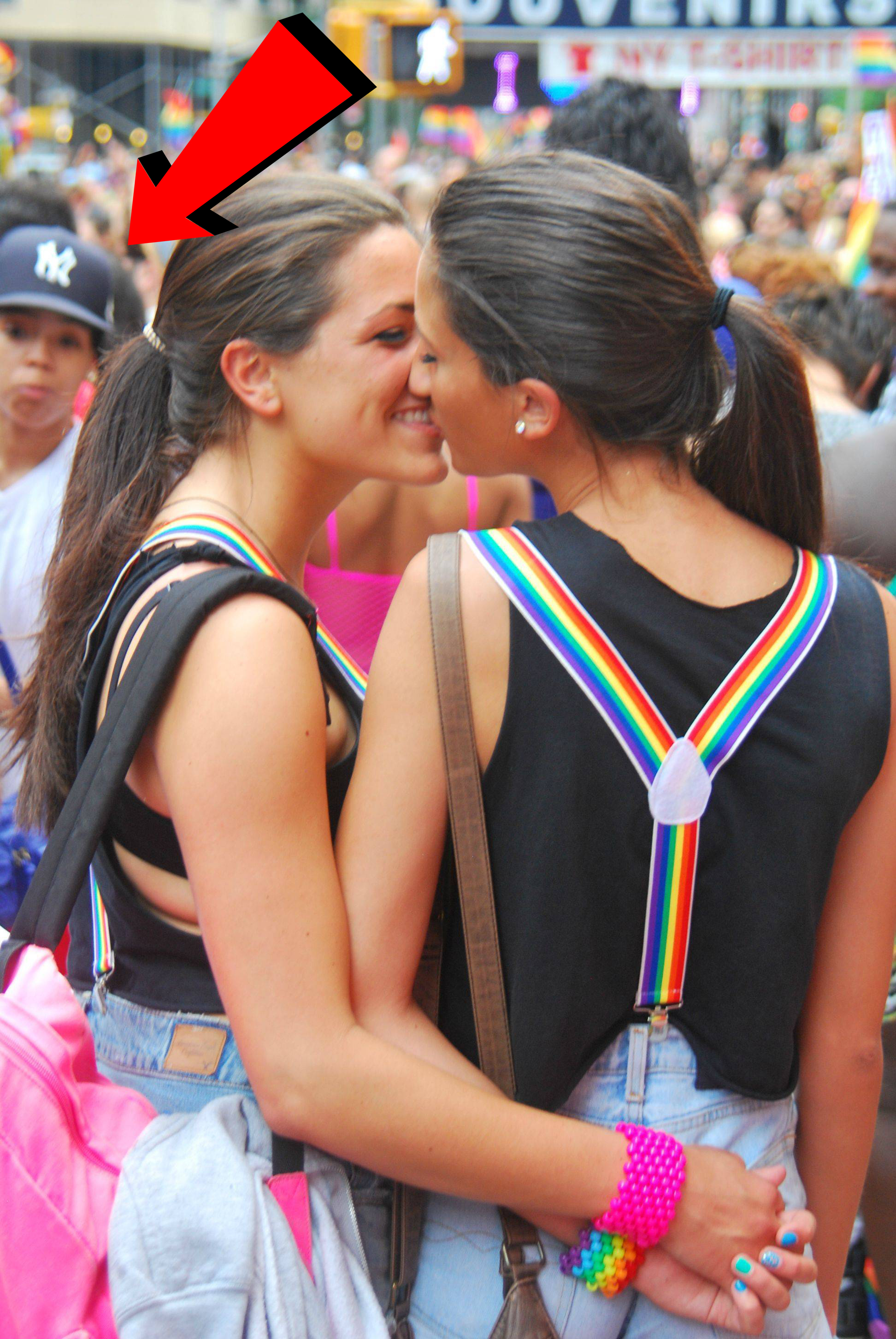 pride parade girls