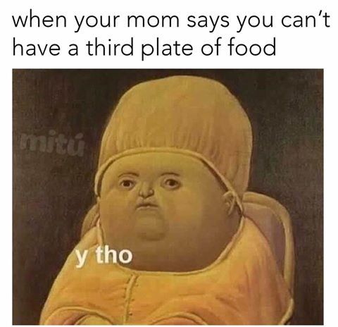 y tho meme subway - when your mom says you can't have a third plate of food mi y tho