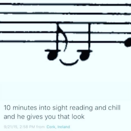 sight reading and chill - 10 minutes into sight reading and chill and he gives you that look 92115, from Cork, Ireland