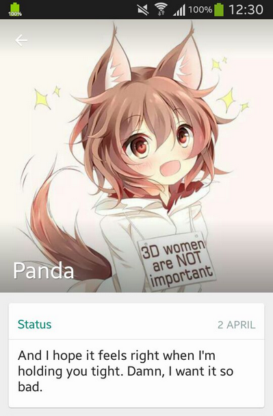 yeet anime - 1 100% | 3D women Panda are Not important Status 2 April And I hope it feels right when I'm holding you tight. Damn, I want it so bad.