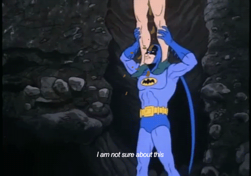 batman poop gif - I am not sure about this
