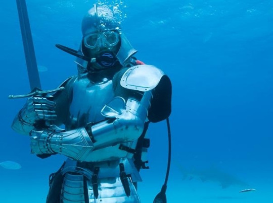 scuba diving knight