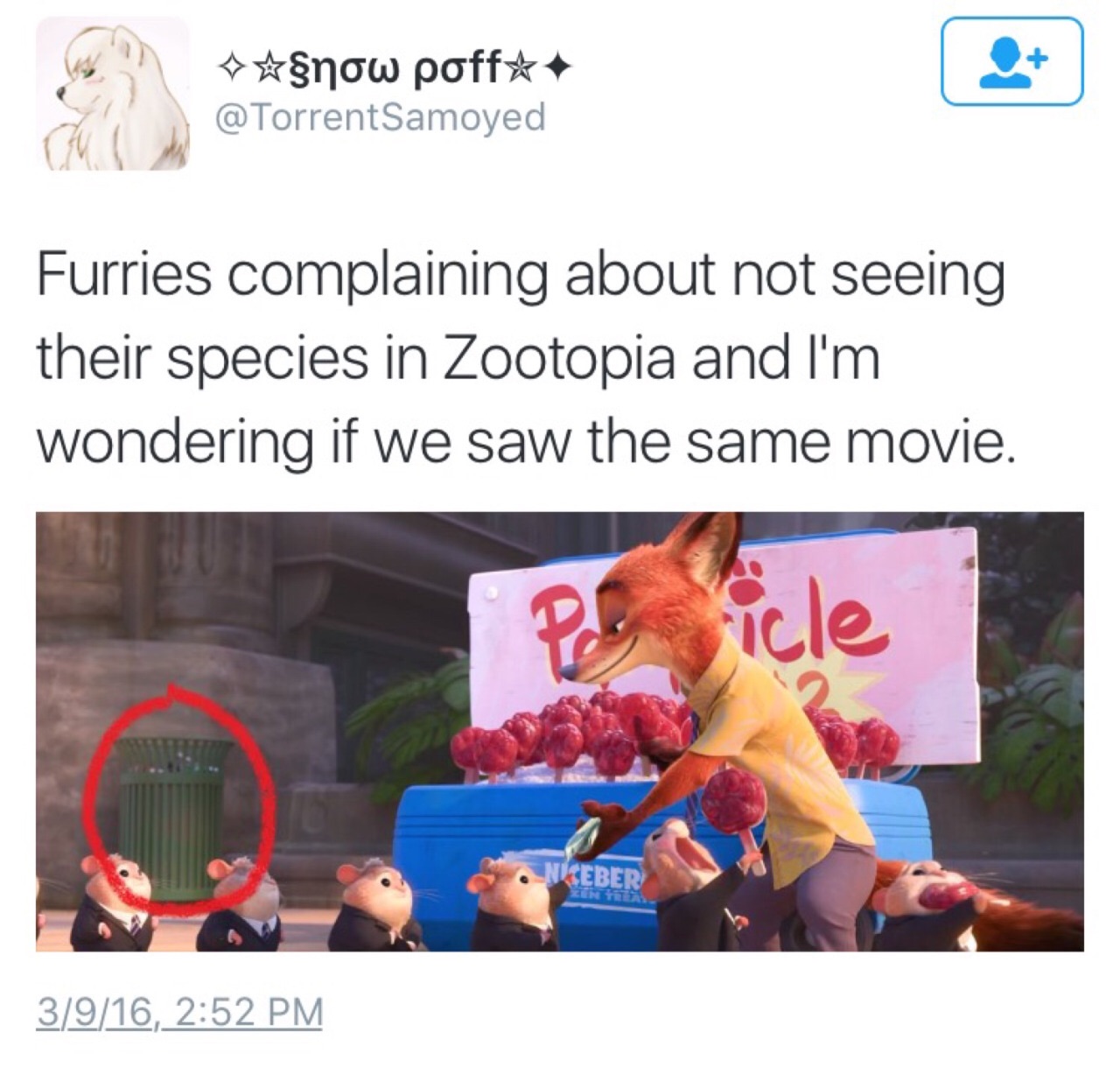 memes - furry cringe - snow poff Furries complaining about not seeing their species in Zootopia and I'm wondering if we saw the same movie. ticle Niteber 3916,