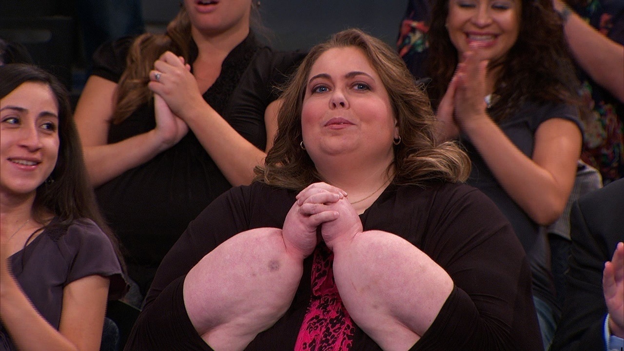 woman fat forearms