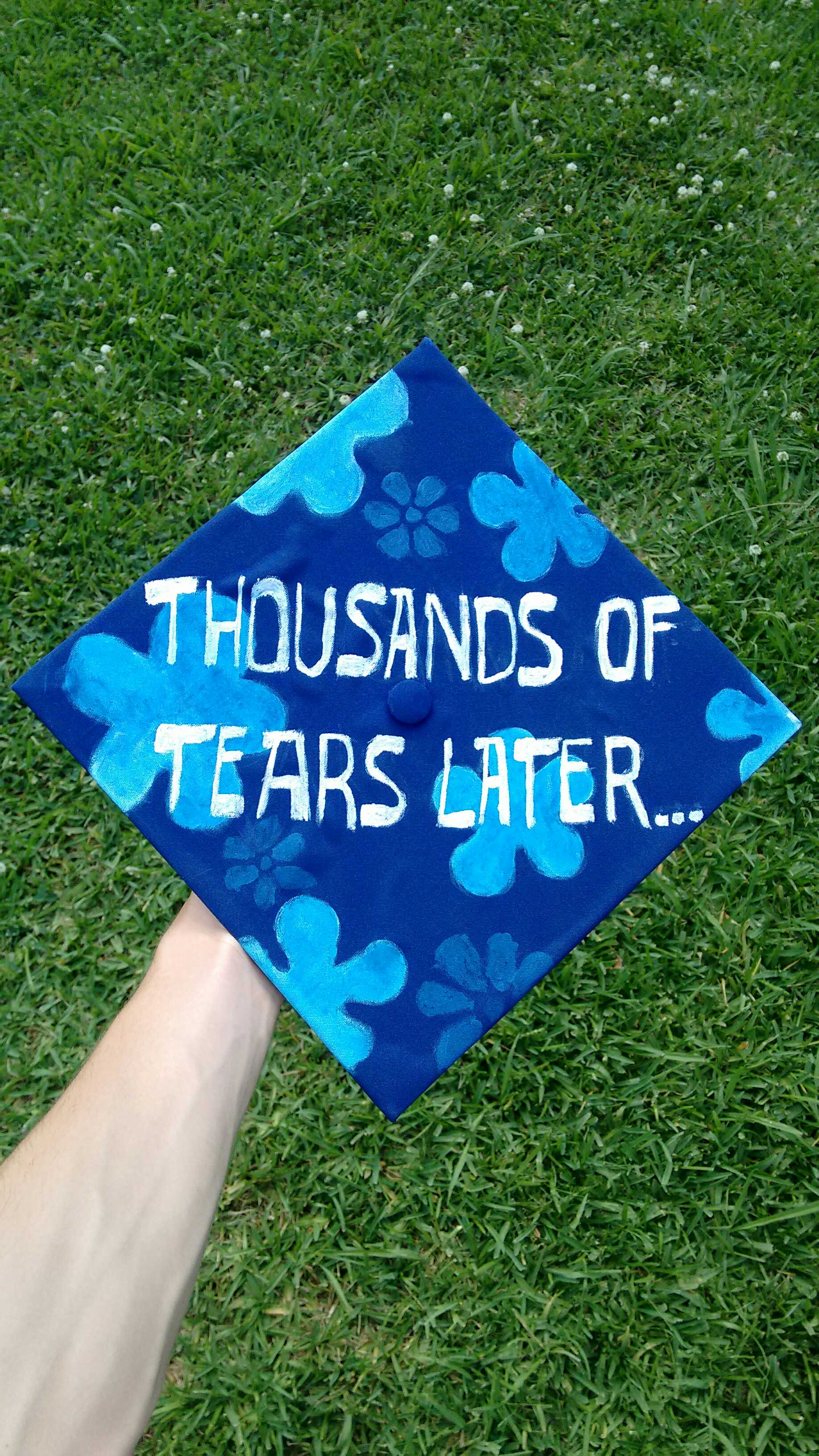 spongebob graduation cap ideas - Thousands Of Tears Later...?