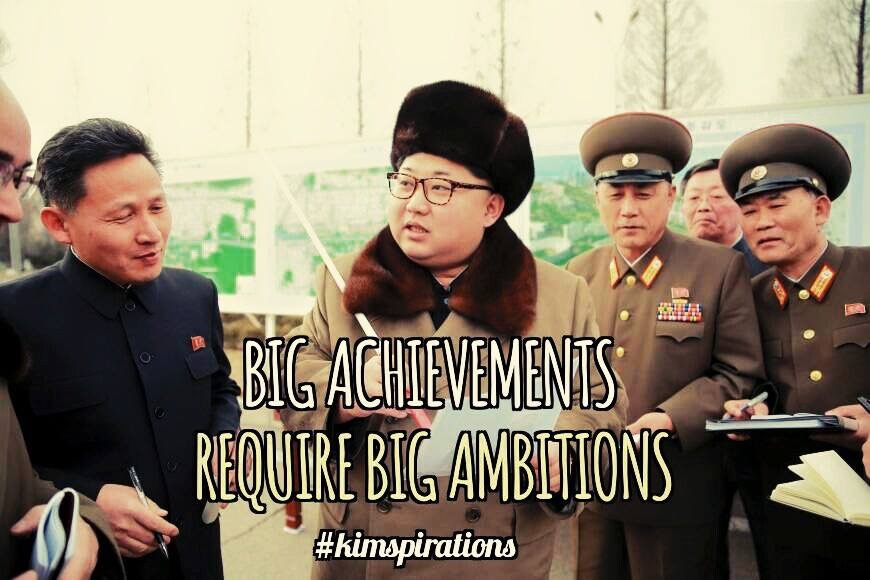 kim jong un weight gain - "Big Achievements Require Big Ambitions