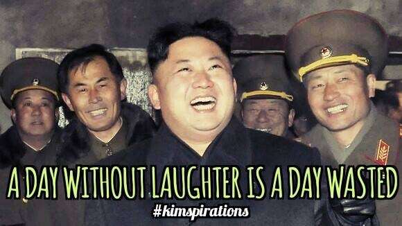 kim dzong un laughing - A Day Without Laughter Is A Day Wasted