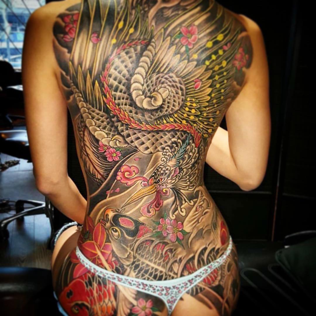 japanese back tattoo