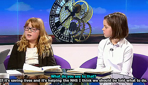 British Reporter Gets Owned By a Little Girl On TV