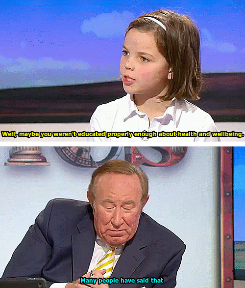 British Reporter Gets Owned By a Little Girl On TV