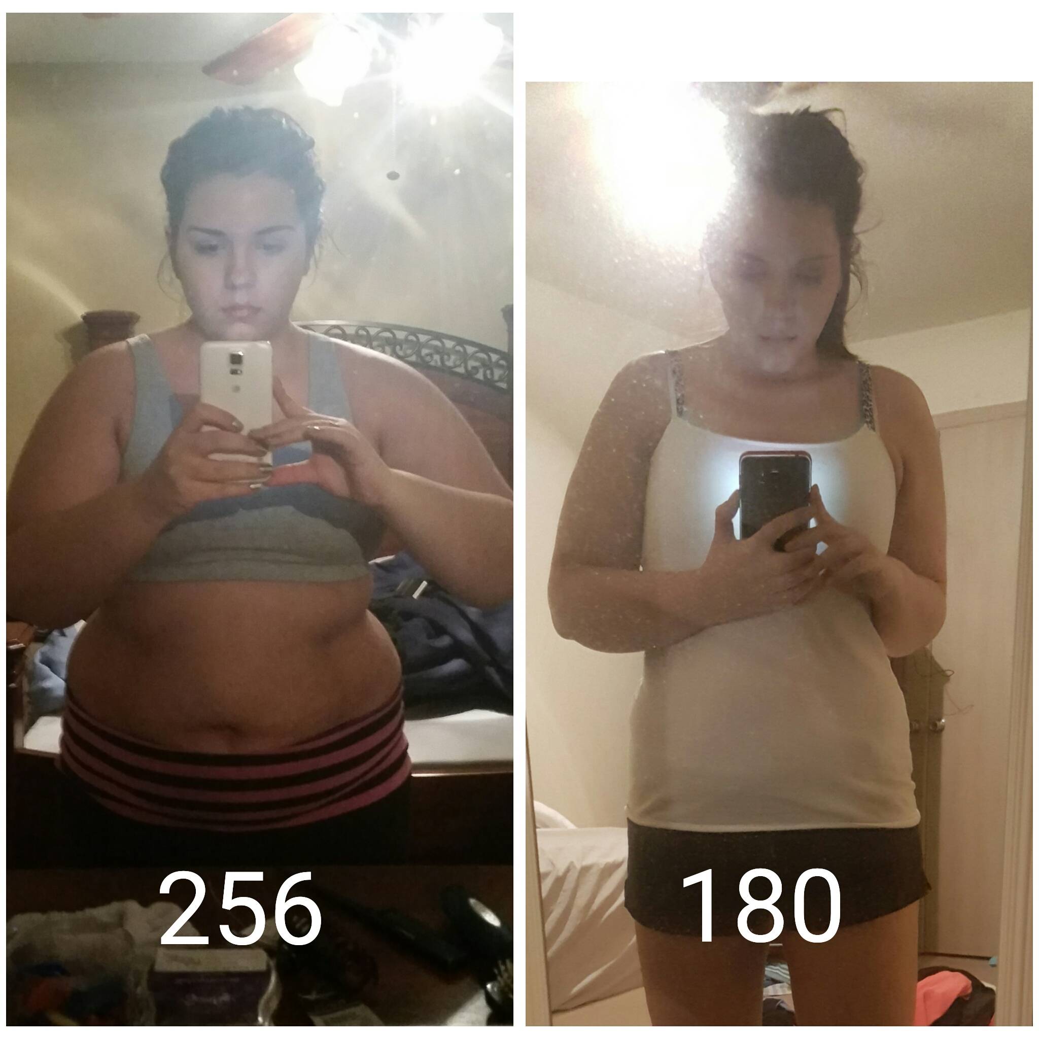 240 to 180 weight loss - 256 180