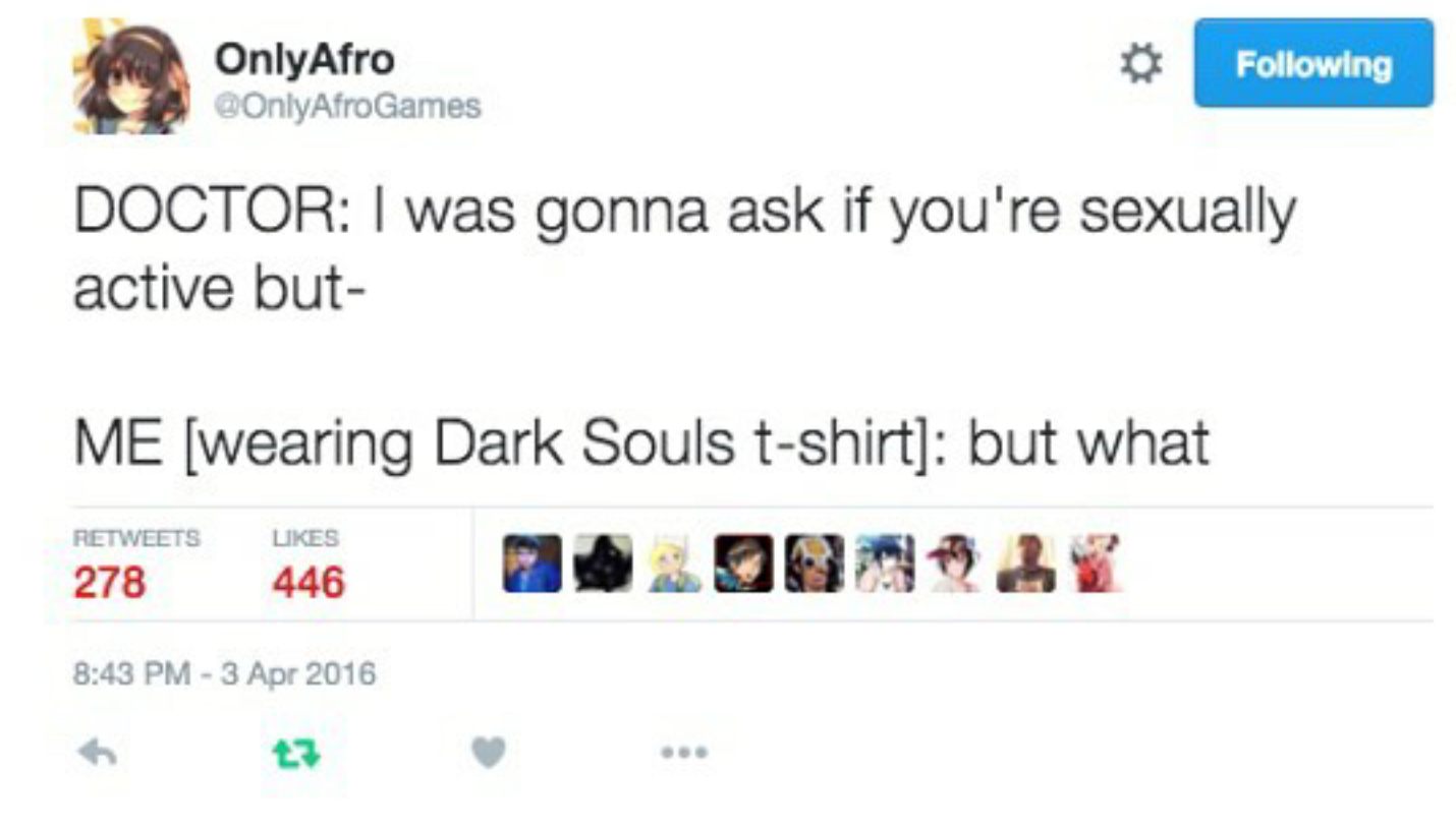 darker shade of magic movie - Only Afro ing Doctor I was gonna ask if you're sexually active but Me wearing Dark Souls tshirt but what 278 446