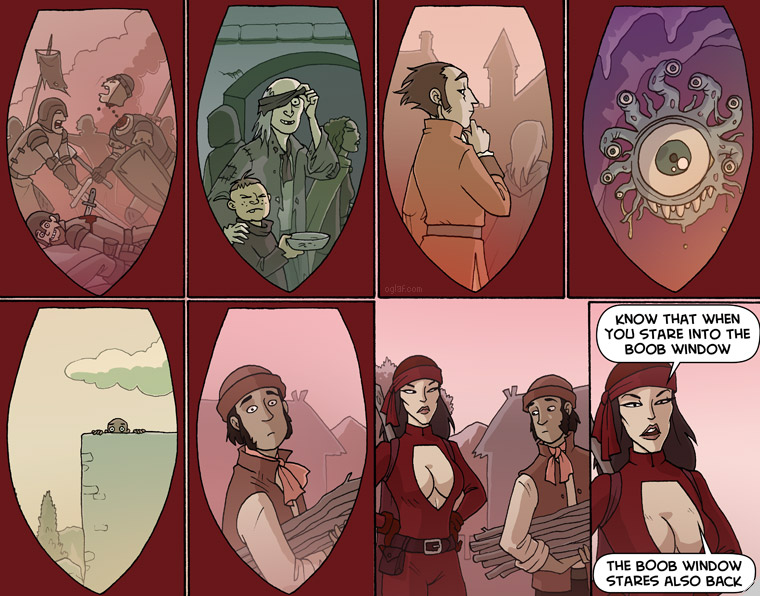 oglaf boob window - oglafoom Know That When You Stare Into The Boob Window The Boob Window Stares Also Back