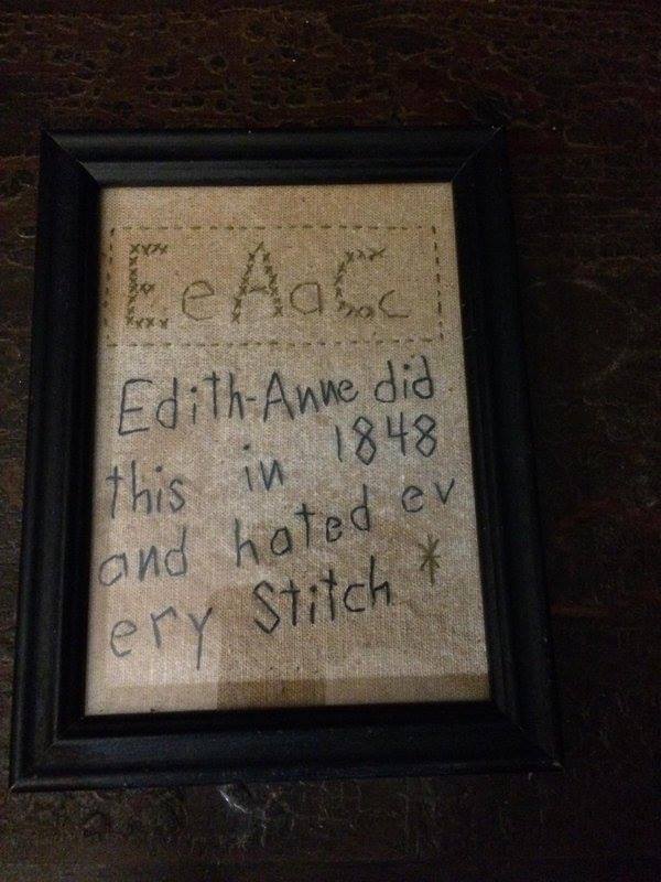 edith ann embroidery - EeAals EdithAnne did this in 1848 and hated en ery Stitch