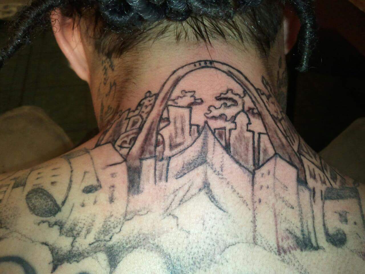 st louis skyline tattoo