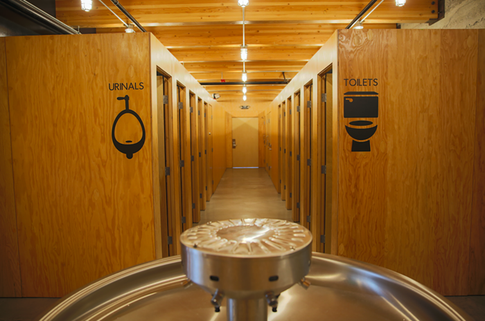 optimism brewery bathrooms - Urinals Tolets