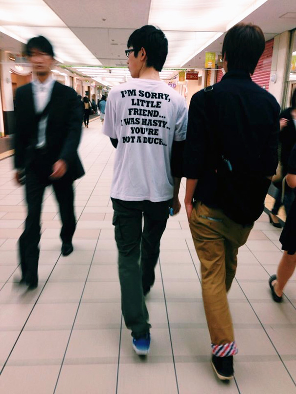 20 Of The Most Ridiculous Cases Of Engrish On T-shirts