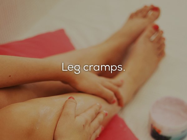 Hair removal - Leg cramps.