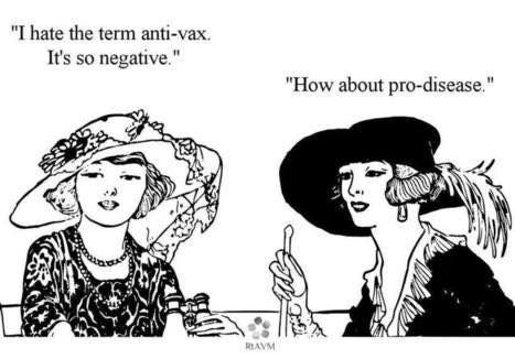 anti vax pro disease - "I hate the term antivax, It's so negative." "How about prodisease." Ruavm