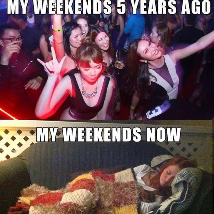 me 5 years ago me now - My Weekends 5 Years Ago My Weekends Now