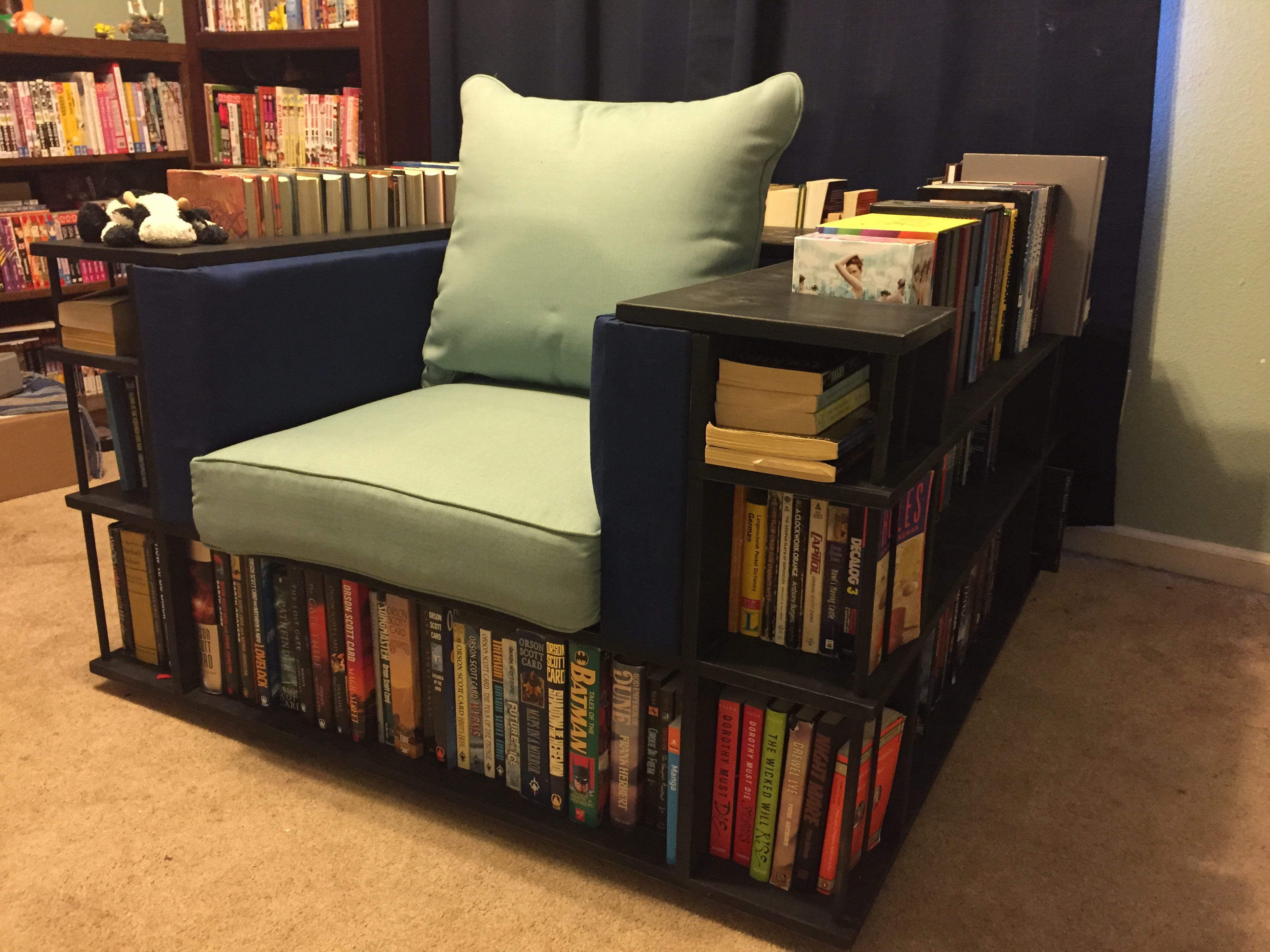 bookcase chair diy - Batman Vi Je