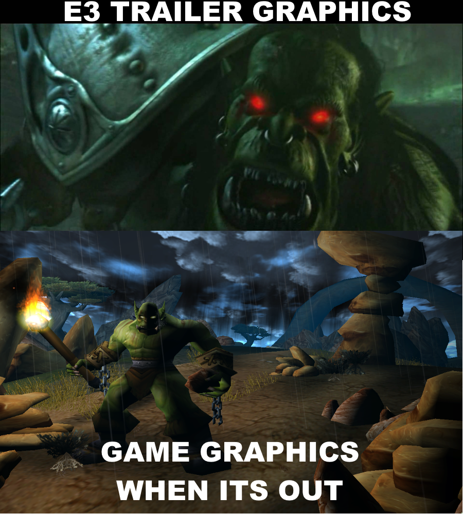 warcraft 3 campaign screen - E3 Trailer Graphics Game Graphics When Its Out