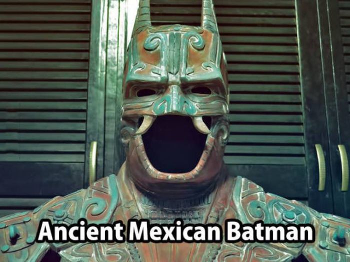 batman maya - Ancient Mexican Batman