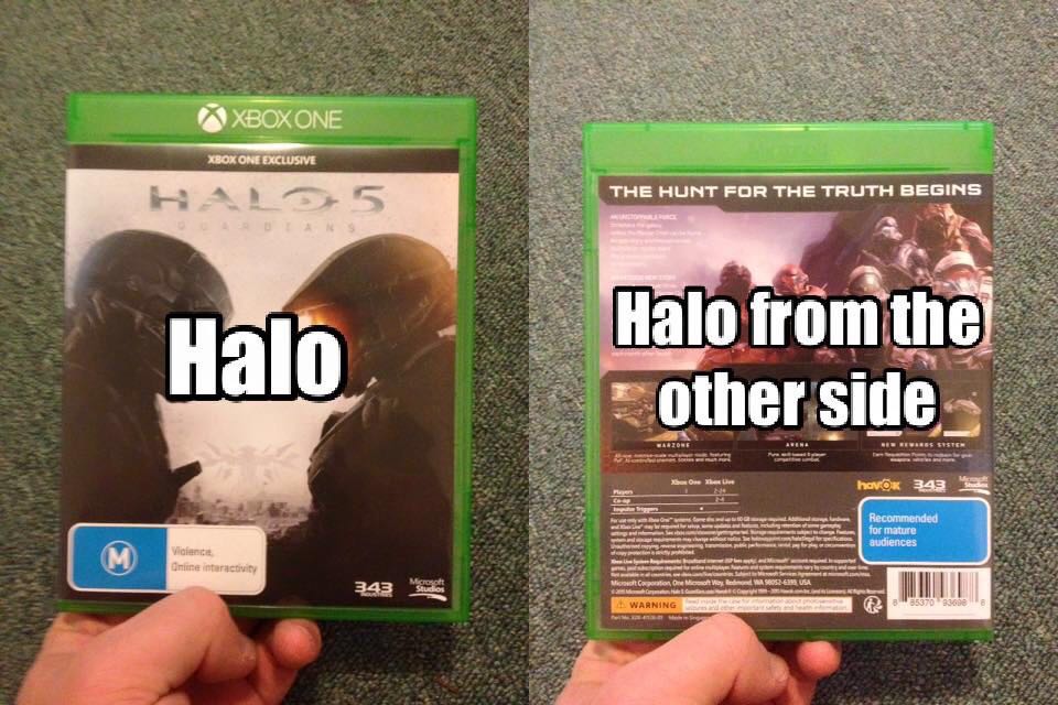 halo from the other side - Xbox One Xbox One Exclusive Halo 5 The Hunt For The Truth Begins Halo Halo from the other side havo 343 Recommended for mature audiences Vicente Online interactivity Con O Mere Sos Usa 343 sentence Warning