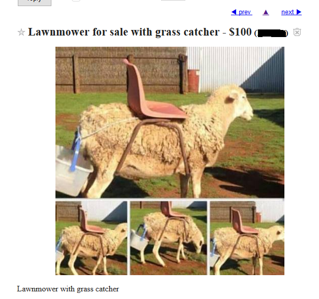 funny ride on mower - next prev Lawnmower for sale with grass catcher $100 Lawnmower with grass catcher