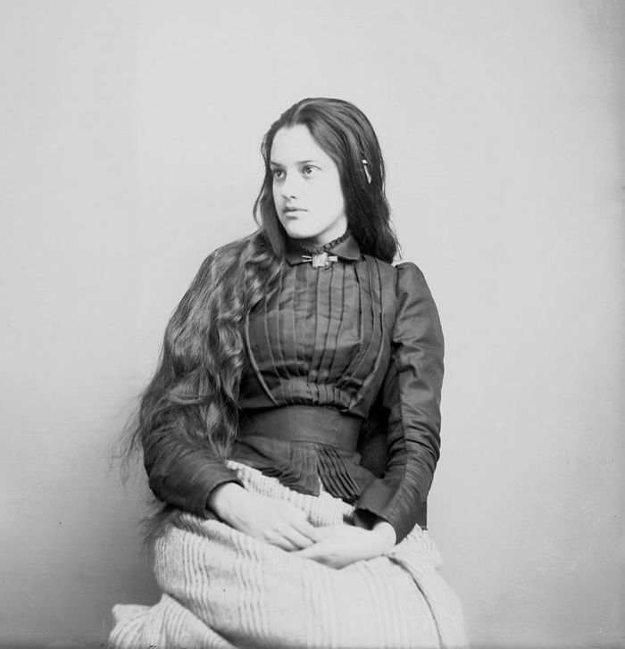 Marcia Paschal, Half-cherokee, Daughter Of U.s. Army Officer George W. Paschal, 1880s