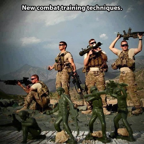 meme - all gave some some gave all - New combat training techniques.