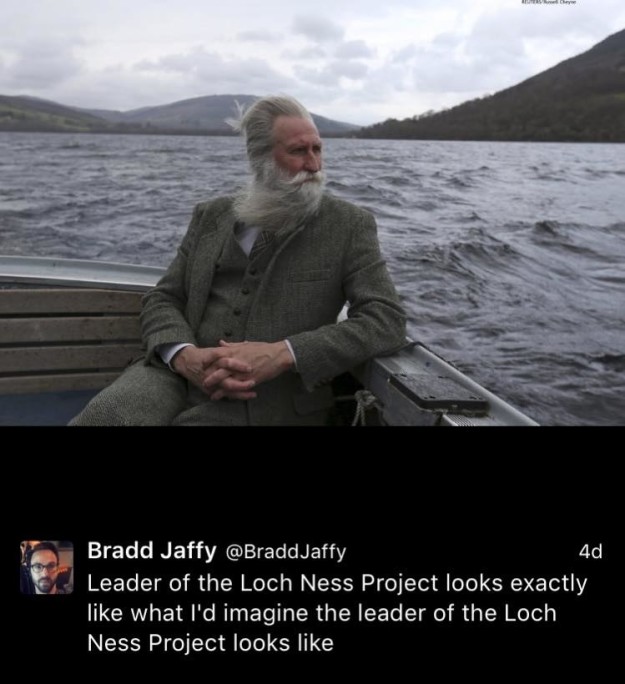 adrian shine - Bradd Jaffy Jaffy 4d Leader of the Loch Ness Project looks exactly what I'd imagine the leader of the Loch Ness Project looks