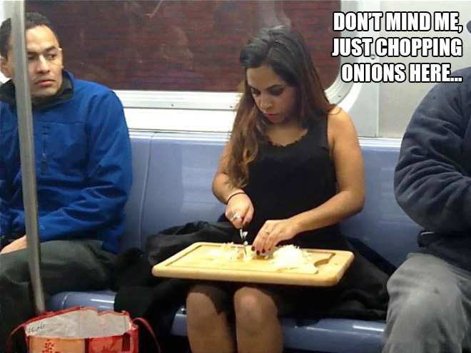 most embarrassing moments in public - Dont Mind Me Justchopping Onions Here...