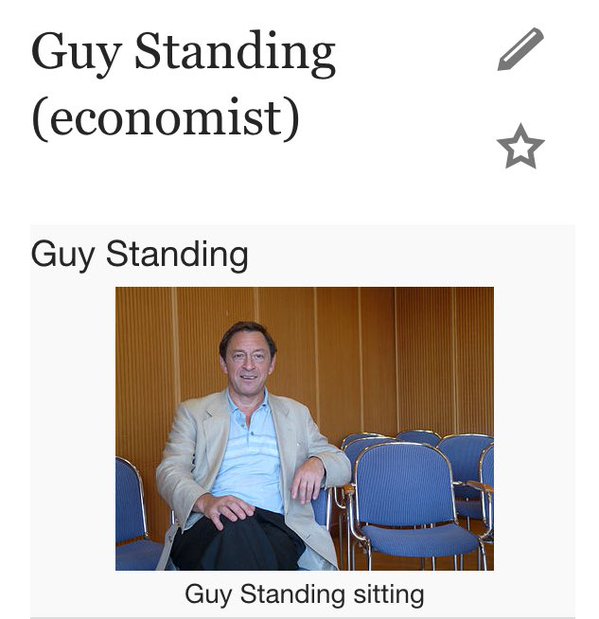 guy standing wikipedia - Guy Standing economist Guy Standing Guy Standing sitting