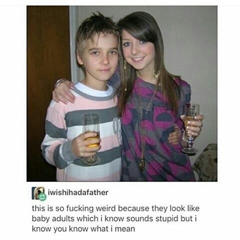 baby adults meme - iwishihadafather this is so fucking weird because they look baby adults which i know sounds stupid but i know you know what i mean