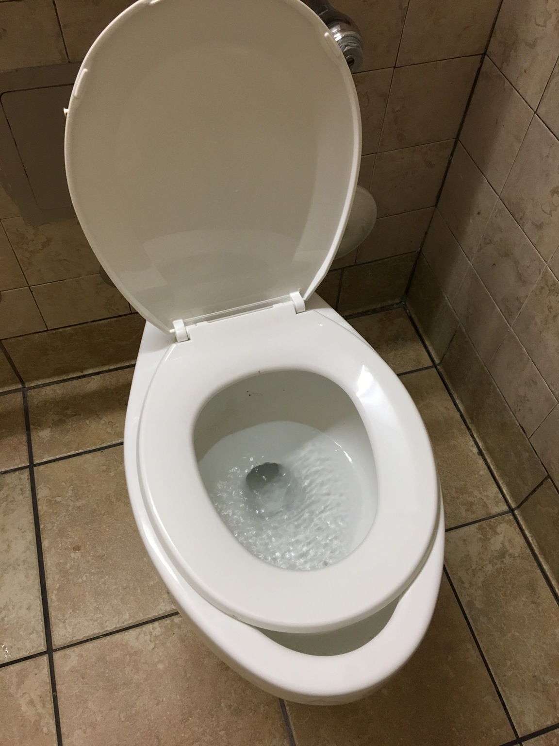 Toilet seat cover that is slightly too small