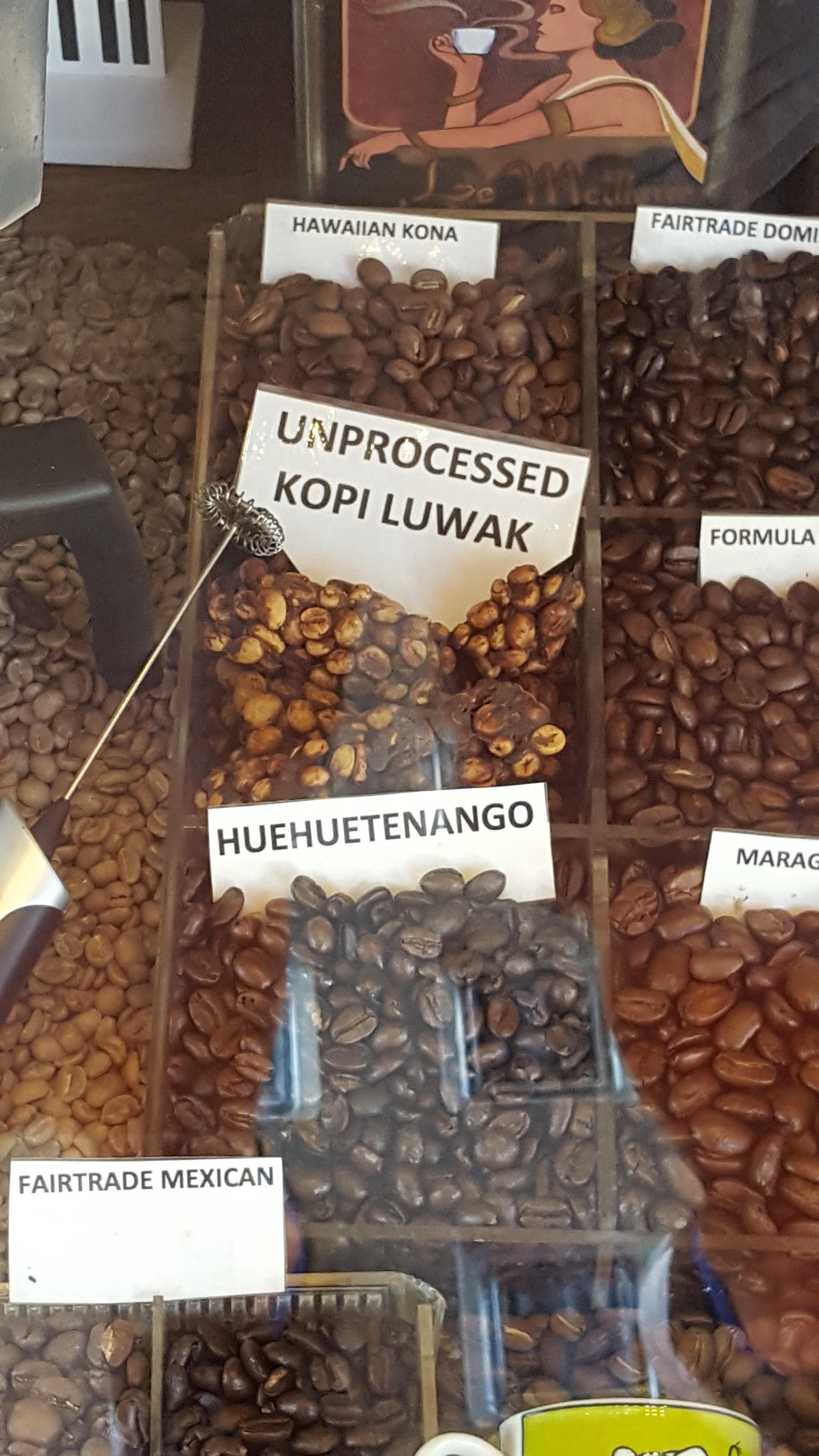 snack - Hawaran Kona Fairtrade Do Unprocessed Kopi Luwak Formula Huehuetenango Marac Fairtrade Mexican