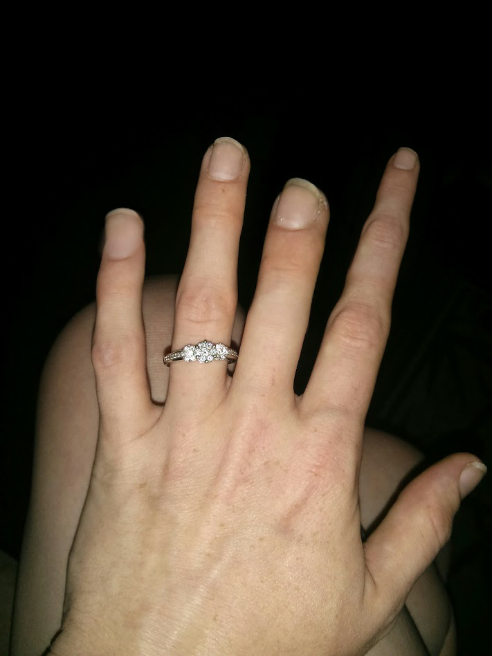 she said yes hand
