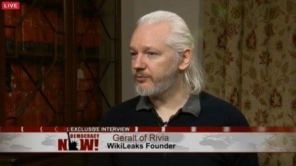 Funny picture of wikileaks founder and his new name