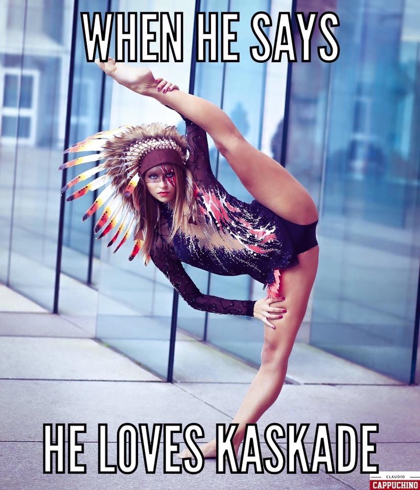 kaskade meme - When He Says He Loves Kaskade Claudio Cappuchino