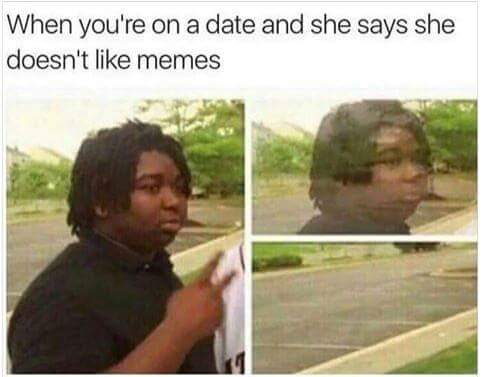 disappearing kid meme - When you're on a date and she says she doesn't memes