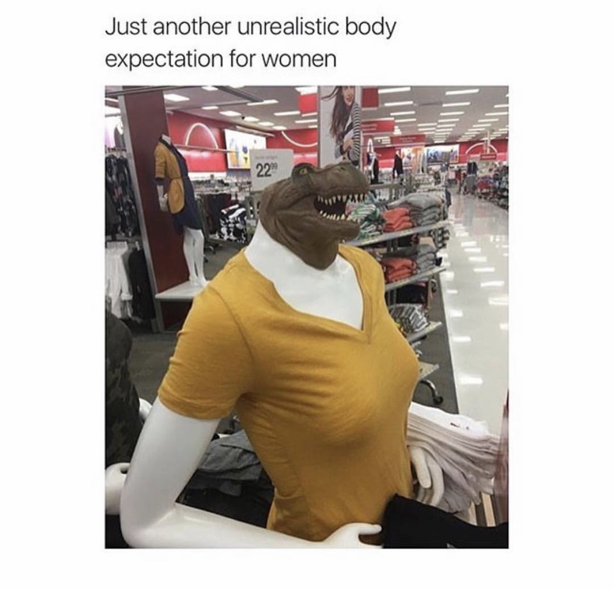 another unrealistic body expectation - Just another unrealistic body expectation for women