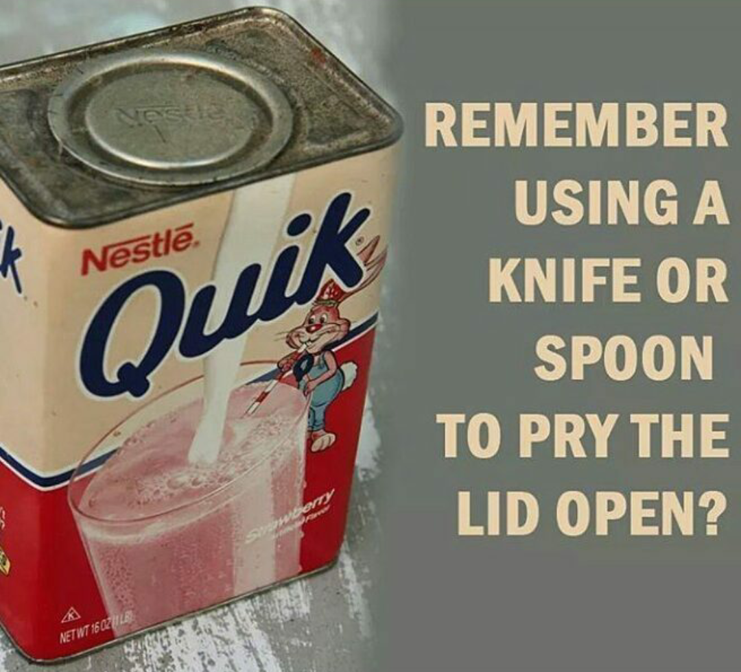 nhs campaigns - Nes Nestl. Remember Using A Knife Or Spoon To Pry The Lid Open? Aetusele