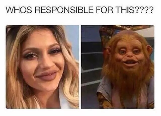 kylie jenner snapchat meme - Whos Responsible For This????