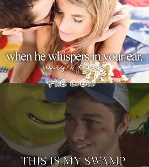 he whispers in your ear - when he whispers in your ear. justgire goning the wew This Is My Swamp