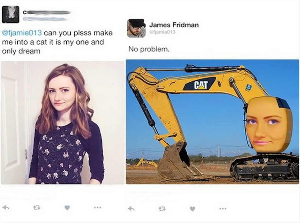 james fridman cat - James Fridman jam013 can you plsss make me into a cat it is my one and only dream No problem. Cat