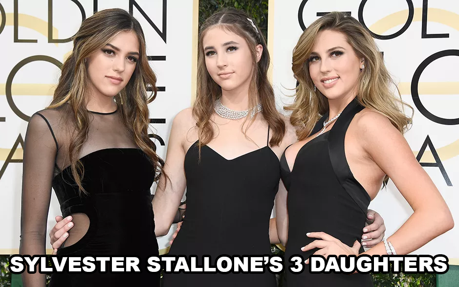 scarlet rose stallone - Sylvester Stallone'S 3 Daughters