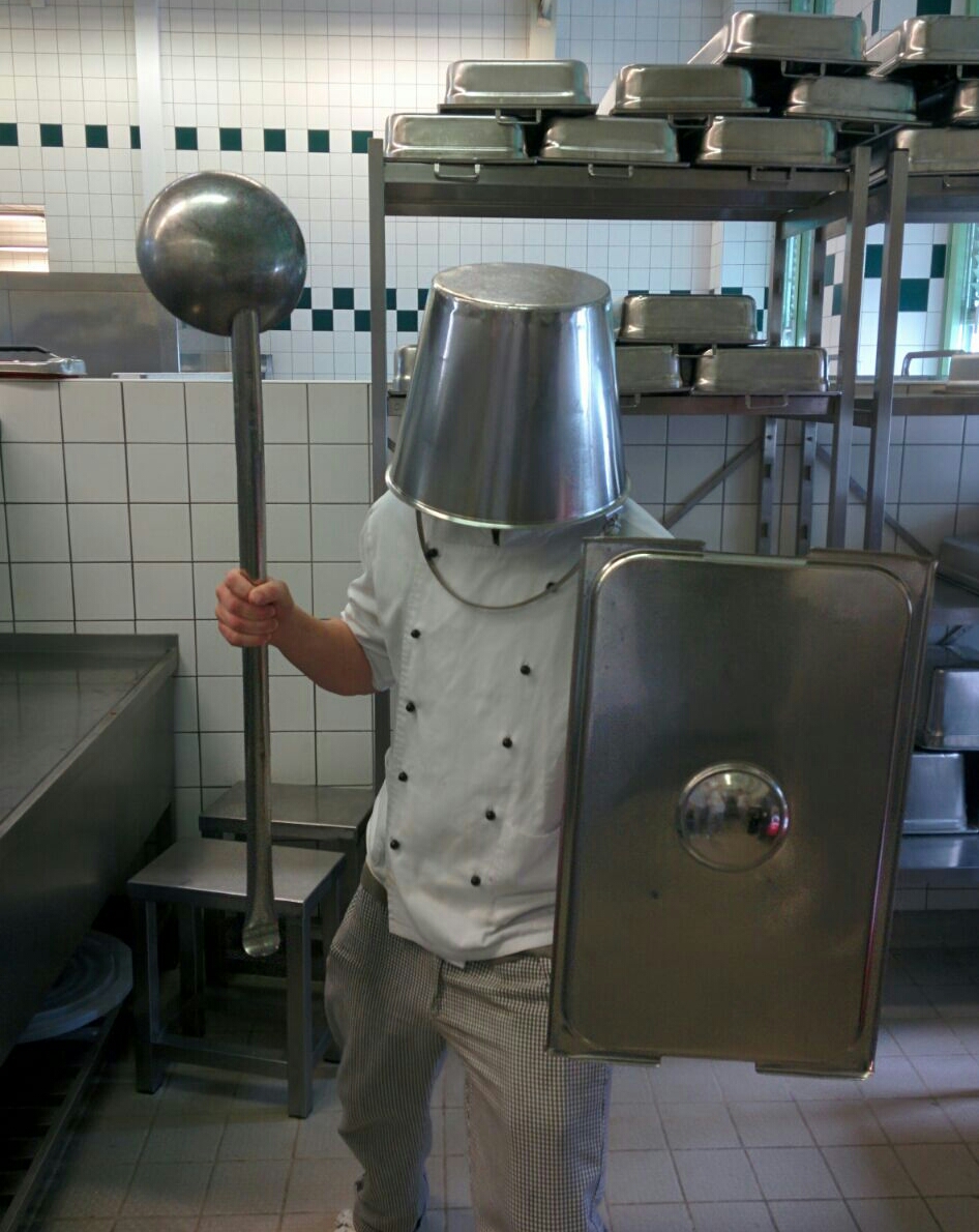kitchen armor meme