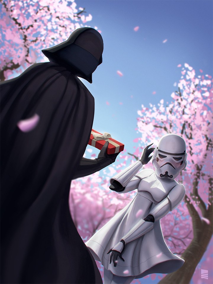 star wars darth vader anime